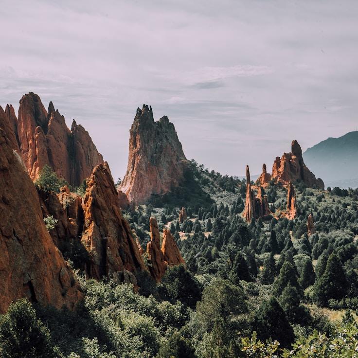 Landscape of national parks